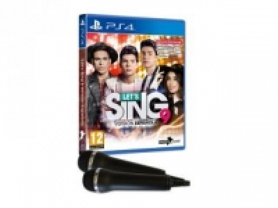 Lets Sing 9 Version Española con 2 Micros para PS4