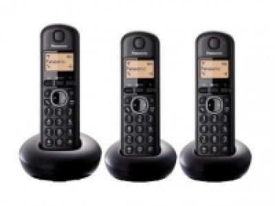 Teléfono DECT Inalámbrico Panasonic KXTGB213SPB - Negro