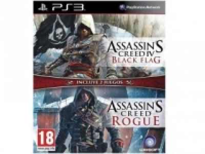 Double Pack AC IV Black Flag y AC Rogue para PS3