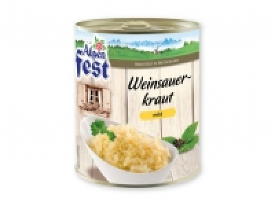 ALPENFEST Chucrut al vino suave 0.89 €