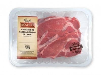 Lidl  RÚSTICO Chuletas de cabeza de lomo