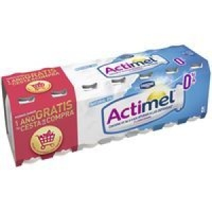 Actimel para beber desnatado 0% natural DANONE
