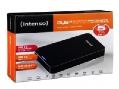 Disco duro Externo Intenso Center 3,5 5TB - Negro