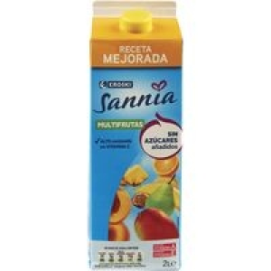 multifrutas sin azúcar EROSKI Sannia 1.59 €