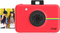 MediaMarkt Polaroid Cámara Instantánea - Polaroid Snap Rojo + Funda y Papel
