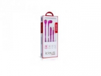 Auriculares Manos Libres Ideus Universal - Fucsia