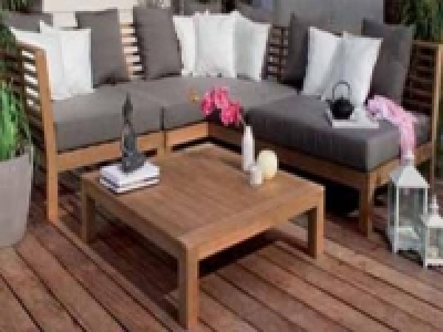 Rinconera de Madera Acacia