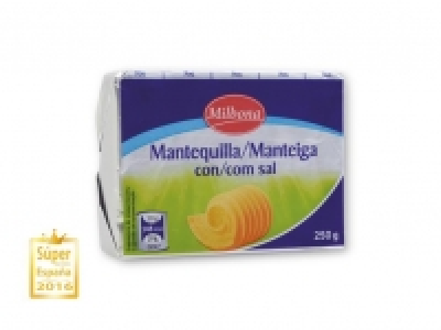 MILBONA Mantequilla con sal 1.15 €