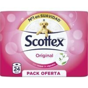 Papel higiénico SCOTTEX 5.99 €