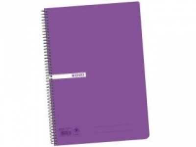 Cuaderno Espiral 80 Hojas Enri - Lila