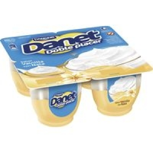 Eroski  Doble Placer de vainilla-nata DANONE Danet