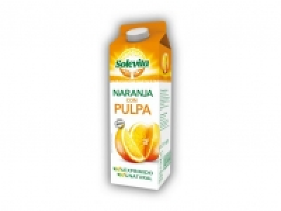 SOLEVITA Zumo de naranja exprimido con pulpa 0.69 €