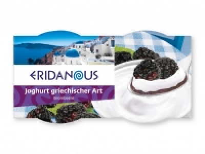 Lidl  ERIDANOUS Yogur griego de fruta
