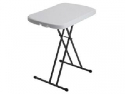Mesa Plegable Individual de HDPE y Estructura de Acero 75x50