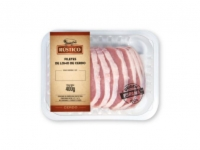 RÚSTICO Filetes de lomo de cerdo 2.06 €