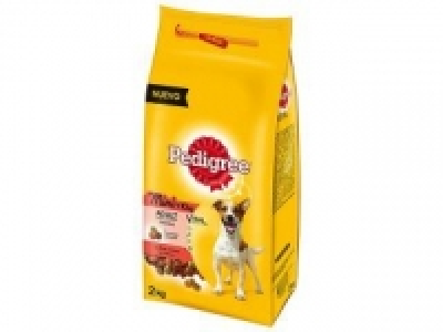 Saco de pienso Pedigree 2kg. Sabor Buey y Verduras
