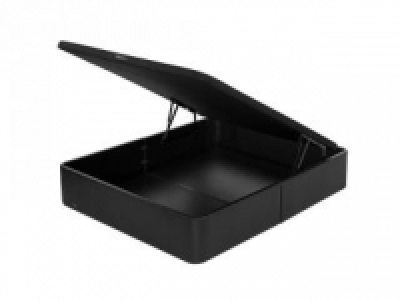 Abatible Polipiel Flex Tapa 3D 90x200cm -Negro