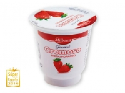 Lidl  MILBONA Yogur cremoso de nata y fruta