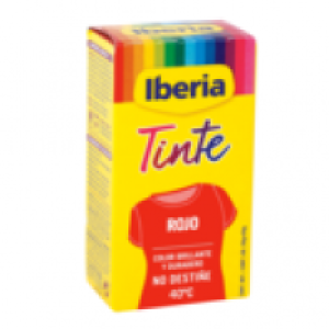 Iberia tinte color rojo no destiñe a 40 º C caja 1 ud