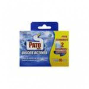 Pato discos activos 4 en 1 aroma frescor marino recambio caja 2 u