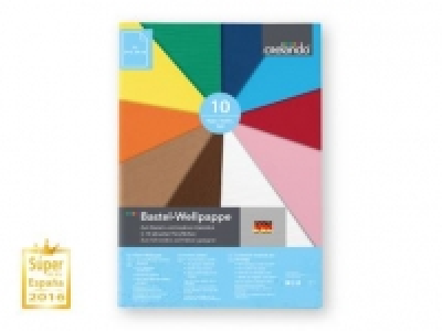 Lidl  CRELANDO Cartulinas/Papeles de colores