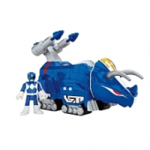 Fisher Price - Imaginext Power Rangers - Ranger Azul y Trice