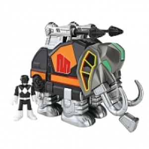 Fisher Price - Imaginext Power Rangers - Ranger Negro y Mast