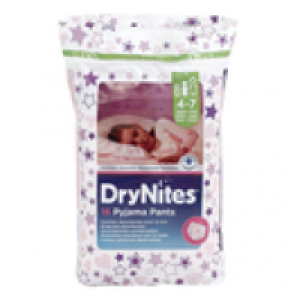 Drynites braguitas para niñas absorbentes de 4 a 7 años paquete 16 ud