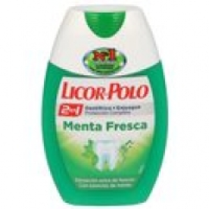Licor Del Polo pasta dentífrica con elixir 2 en 1 menta fresca bote 75 ml