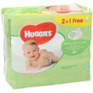 Huggies Natural care toallitas para bebés pack 168 uds