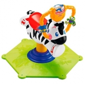Fisher Price - Cebra Gira Mi Primera Gimnasia