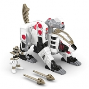 Fisher Price - Imaginext Power Rangers - Ranger Blanco y Tig