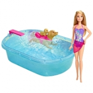 Barbie - Piscina de Perritos