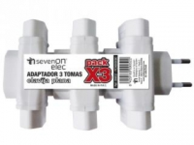 Adaptador 3 Tomas Europlug Later
