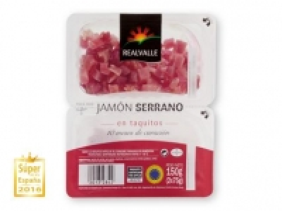 REALVALLE Taquitos de jamón curado 1.09 €