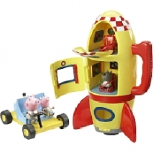Peppa Pig - Cohete y Coche Lunar Peppa