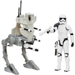 Star Wars - Stormtrooper Walker - Figura Hero Series con Veh