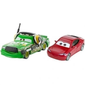 Cars - Hicks con Auriculares y Natalie - Pack 2 Coches Cars