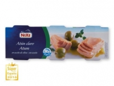 NIXE Atún claro en aceite de oliva 1.79 €