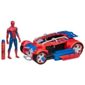 Spider-Man - Vehículo Web City con Figura
