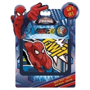 Spider-Man - Set Reloj Digital + Billetera