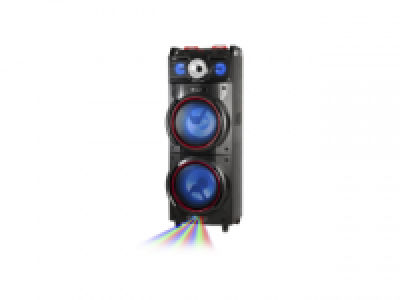 Altavoz Portátil NGS Wildtechno con Bluetooth - Negro