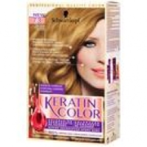 Keratin Color tinte Rubio Dorado Nº 7.3 caja 1 ud