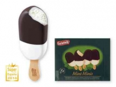 Lidl  GELATELLI Mini mix premium de vainilla y menta