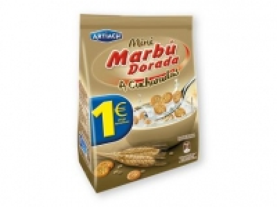 Lidl  ARTIACH Galletas mini Marbú dorada