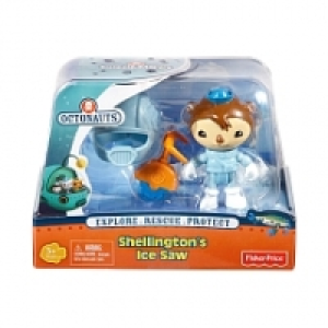 Fisher Price - Octonautas - Shellington - Figura y Criatura