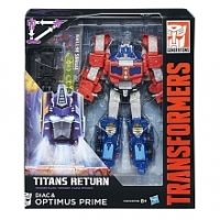 Toysrus  Transformers - Diac y Optimus Prime - Generations Voyager Ti