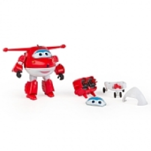 Super Wings - Jett - Personaje Transformable Parlanch&iacute;n