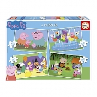 Toysrus  Educa Borras - Peppa Pig - Puzzles 4 en 1