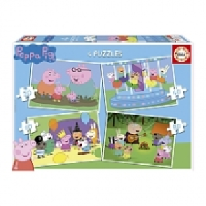 Educa Borras - Peppa Pig - Puzzles 4 en 1